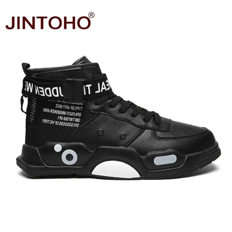 JINTOHO/ зимняя обувь для мужчин; модные мужские зимние ботинки; повседневные мужские кожаные ботинки; мужские Ботильоны; зимние кожаные кроссовки