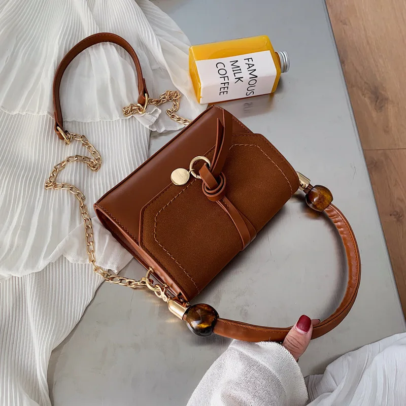 

Suede Women Crossbody Bag Fashion 2019 Autumn New Small Square Women's Handbag Brand Designer Retro Shoulder Messenger Bag
