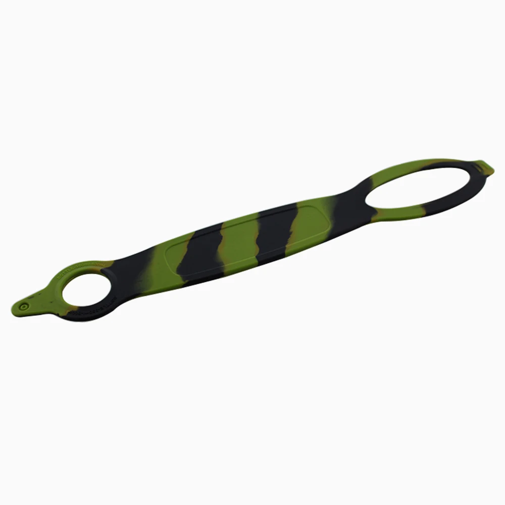 Camouflage Силиконовый ремешок для бутылки с водой, мягкие Аксессуары для бега, походов, путешествий на открытом воздухе, растягивающийся ремешок-переноска для бутылки, переносная ручка - Цвет: Camouflage