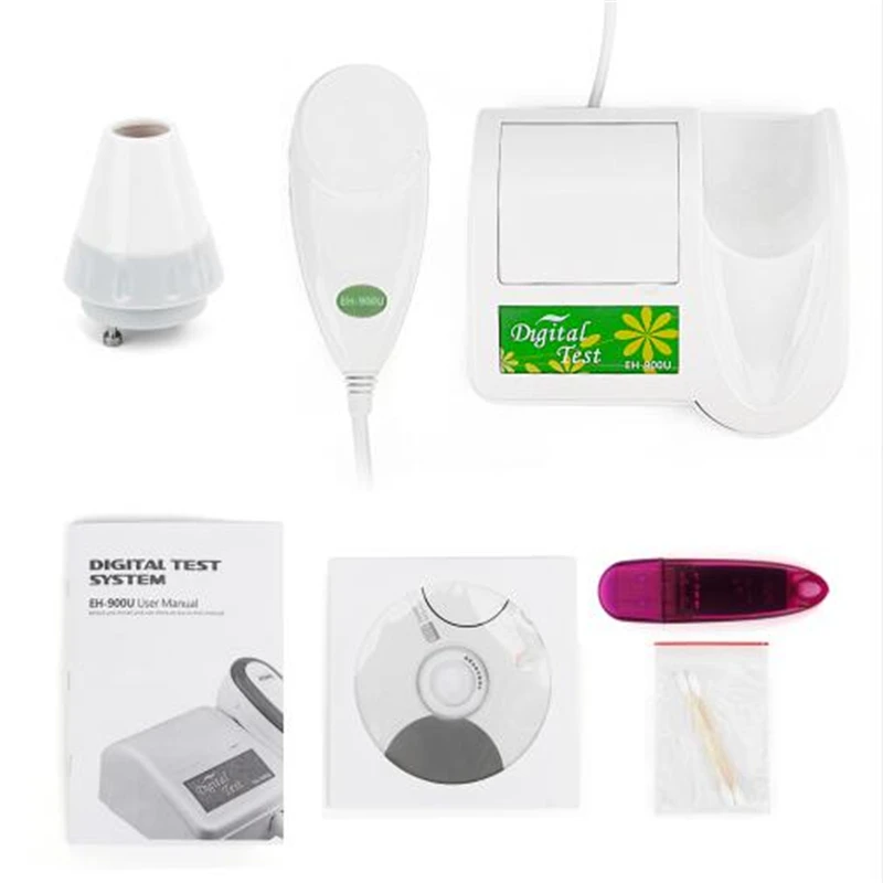  Skin Care New 5.0 MP HD USB 3D Skin Scope UV Light Skin And Hair Analysis Machine Analyzer Detectio