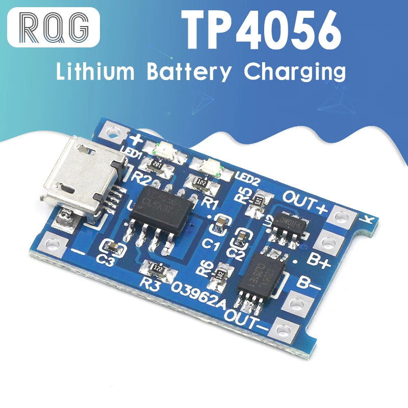 5V 1A Micro USB 18650 Lithium Battery Charging Board Charger Mod