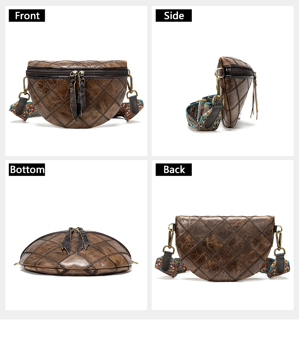 Женская сумка через плечо WESTAL из натуральной кожи | AliExpress