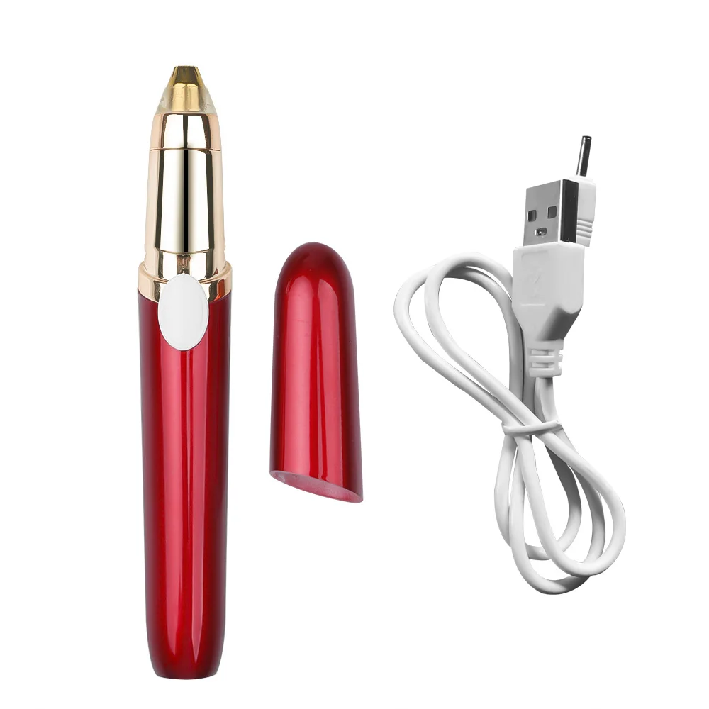 Professional Electric Eyebrow Trimmer Women Makeup Painless Lipstick Epilator Mini Shaver Razor Portable Facial Hair Remover eyebrow trimmer set eyebrow razor set eyebrow trimmer blade eyebrow razor hair remover eyebrow trimmer electric epilator face shaver facial hair remover hair shaver