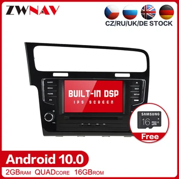 

DSP Andriod 10. Car Multimedia player 2 Din Car DVD For VW Volkswagen golf 2013 2014 2015 2016 Radio stereo GPS Navi head unit