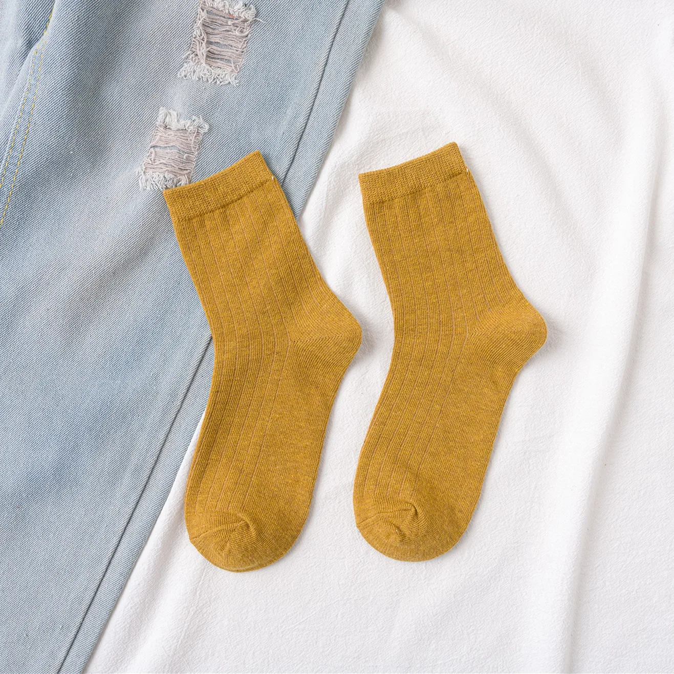 20 пар/компл. теплые носки осень-зима однотонные Цвет носки женские хлопковые носки Для женщин носки распродажа дышащих носков Для женщин хлопок - Цвет: 13