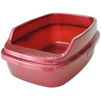 

HOMECAT HOMECAT DE LUXE tray for cats with edge pearl red 53 x 39 x 23 cm