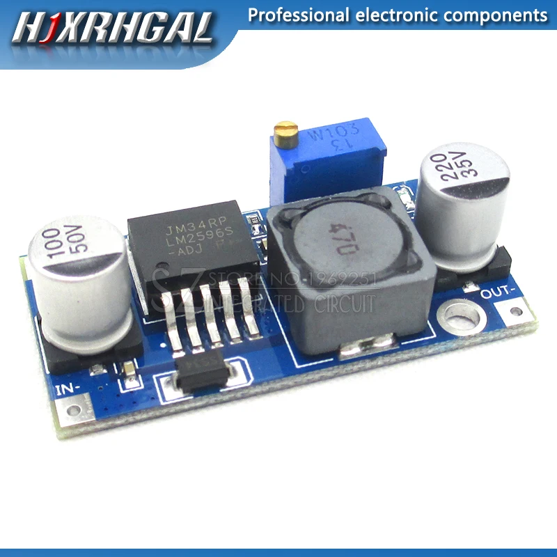 5Pcs Dc-Dc Passo Imbottiture Converter Module Lm2596 Dc Regolabile Regolatore Di Tensione Nuovo Hjxrhgal