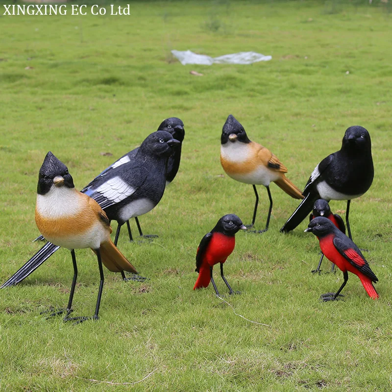 

Resin Simulation Bird Decoration Ornaments Simulation Bird Sculpture Outdoor Courtyard Viewing Creative Crafts Floor Decoration