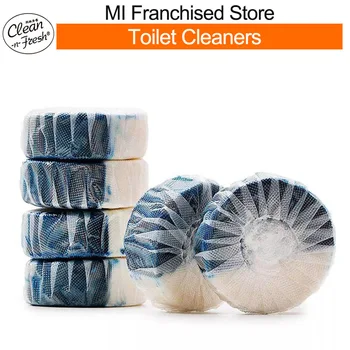 

Clean-n-Fresh Automatic Flush Blue Bubble Toilet Cleaner Deodorization Cleaning Household Chemicals Double-effect Deodorizing