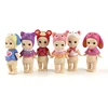 6 unids/lote Sonny Angel Mini figura el día de San Valentín serie Kewpie lindo bebé estatuilla juguetes en miniatura de PVC muñecas regalo para los niños ► Foto 2/6