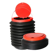 4L Автомобильное универсальное складное ведро для хранения мусорное ведро Органайзер коробка для хранения авто мусорное ведро держатель с крышкой