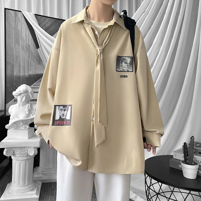 남성을 위한 세련되고 다재다능한 쿠바 스타일 셔츠