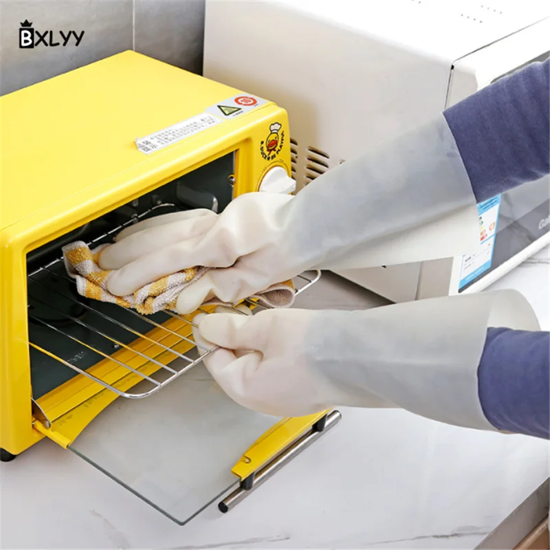 BXLYY резиновые перчатки водонепроницаемые износостойкие Кухонные гаджеты перчатки для мытья посуды домашние декоративные предметы кухонные инструменты. 7z