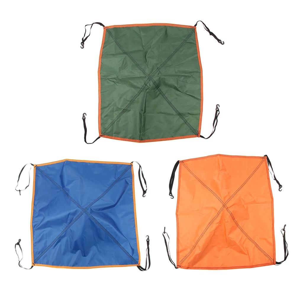 Replacement Tent Top Cap Rain Protection Up Window Roof Vent Cover Top Canopy with Belt and Hook, 3 Colors to Choose
