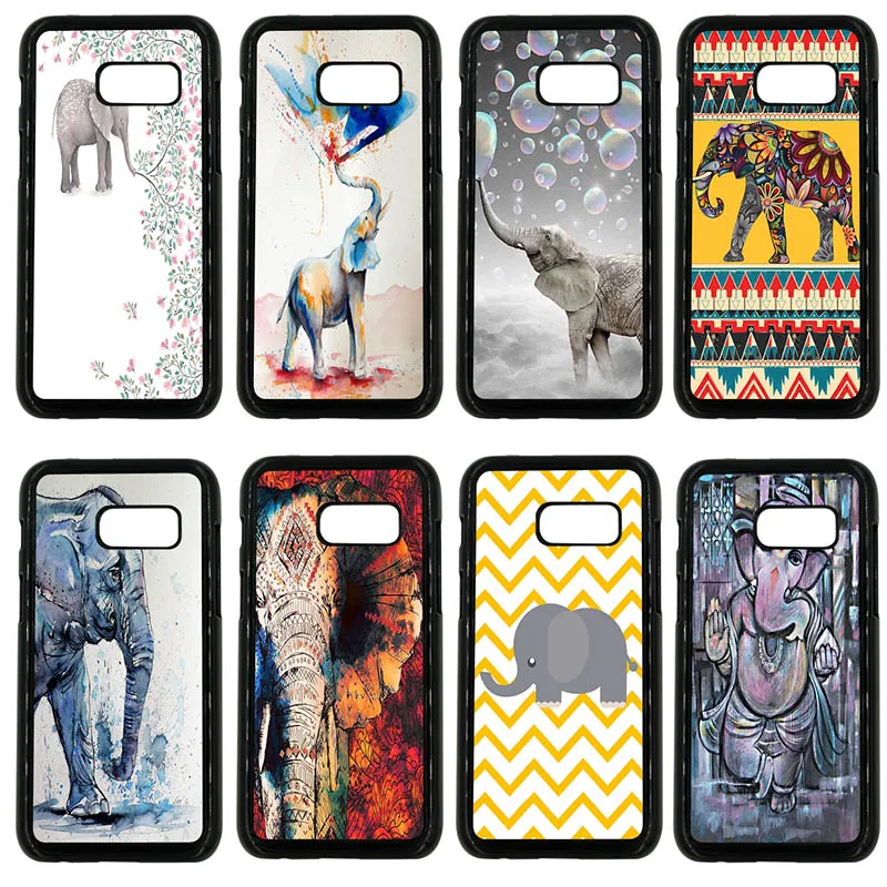 Hard PC Plastic Cover Cute Elephant Drawing Phone Cases for Samsung Galaxy A3 A5 A7 A8 2015 2016 2017 2018 Note 8 5 3 2 Shell | Мобильные