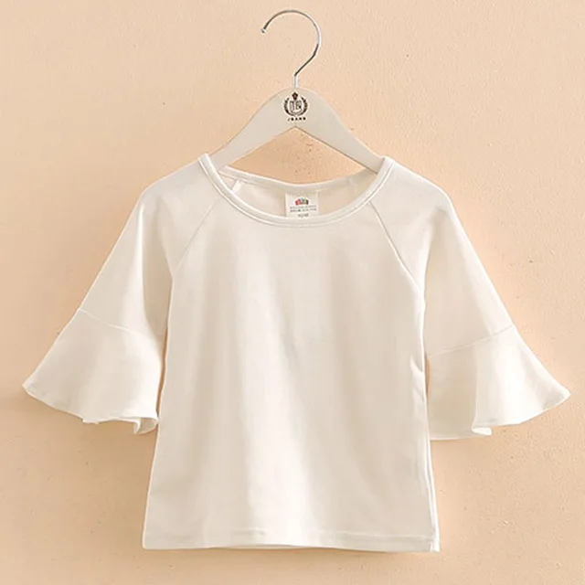 Girls-clothes-tops-T-shirt-trumpet-sleeves-girls-bottoming-shirt-Children-s-wear-clothes-White-Red.jpg_640x640 (1)