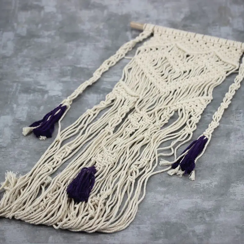 Love Tassel макраме настенный художественный дизайн Тканый гобелен украшение комнаты