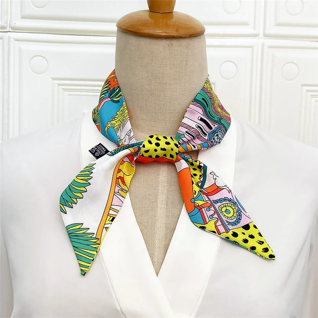 Twilly Scarf Hair Band & Handbag Tie Luxury & Stylish Designs