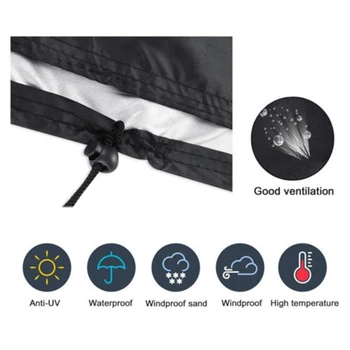 

Outdoor Table Tennis / Ping Pong Table Cover Waterproof Dustproof 165x70x185cm Table Tennis Table Cover