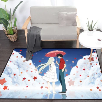 

Cartoon Gift Zero kara Hajimeru Isekai Seikatsu Rem Doormat Rug Floor Carpet Bedroom Doormat Non-slip Mat
