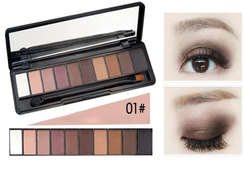 

Miji Mila Eyeshadow Palette Eye Shadow Matte Glitter Highly Pigmented Professional Makeup Long Lasting Eye Shadow Palette