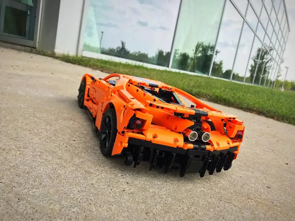 Ing Technology новый MOC Ford GT спортивный автомобиль Moc10792 Радиоуправляемый двигатель