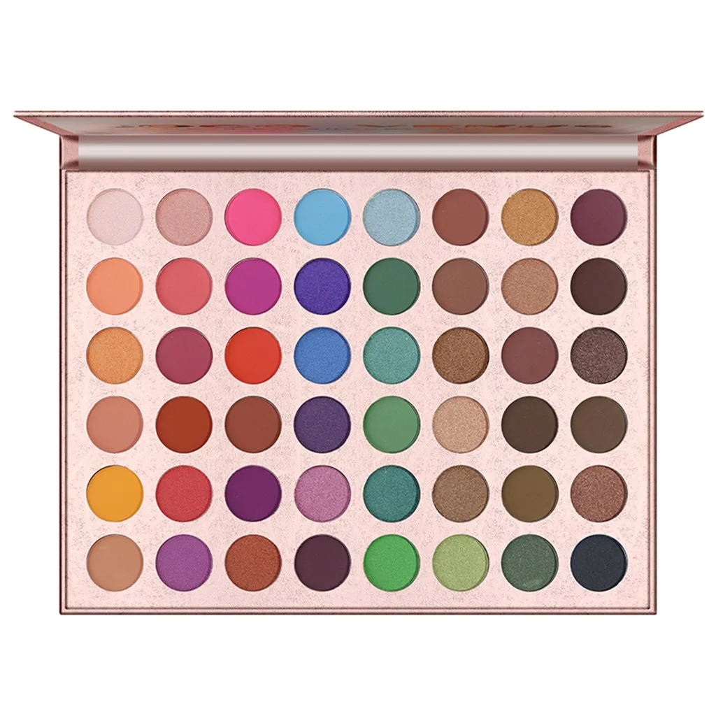 Coco Venus 48-color Nude Shining матовые жемчужные пюре картофельные многоцветные тени для век Pallete водостойкие косметические тени для век