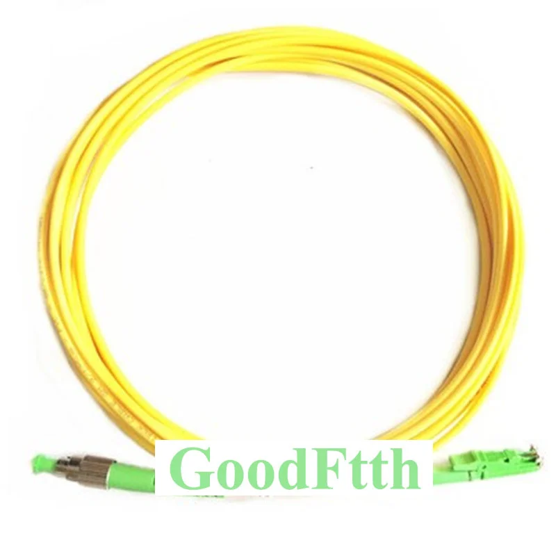 

Fiber Patch Cord Jumper Cable E2000-FC FC-E2000 APC SM Simplex GoodFtth 100-500m