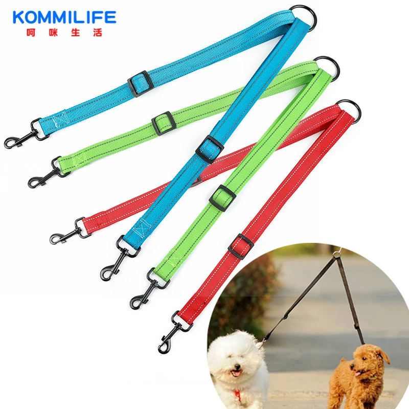 double walking leash