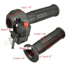 47cc 49cc 22 мм инструмент дроссельная ручка ручной прочный руль мотоцикл дроссельная ручка ручной работы решетки