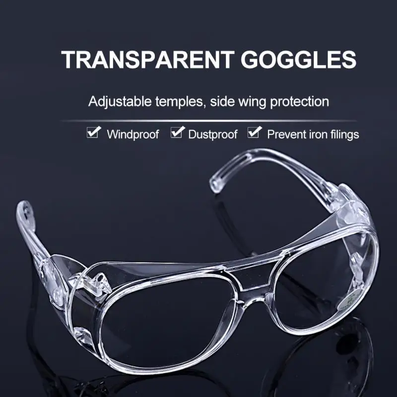 YONGYAO Full Rim Skiing Skate Glasses Outdoor Goggles Climbing Cycling Sunglasses Eyewear Lenses-Transparent 