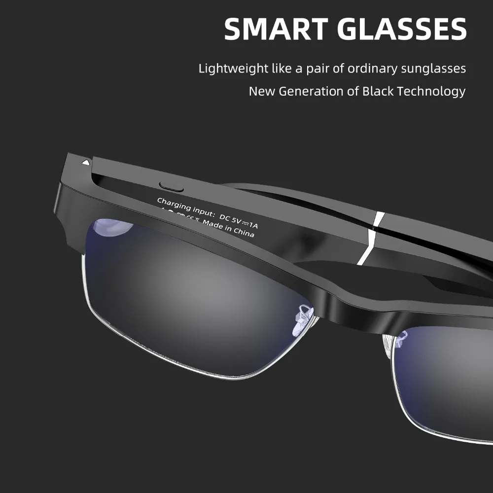 Беспроводные водонепроницаемые Bluetooth Смарт-очки сенсорные громкой звонки, музыка анти-голубые световые очки с микрофоном спортивные очки