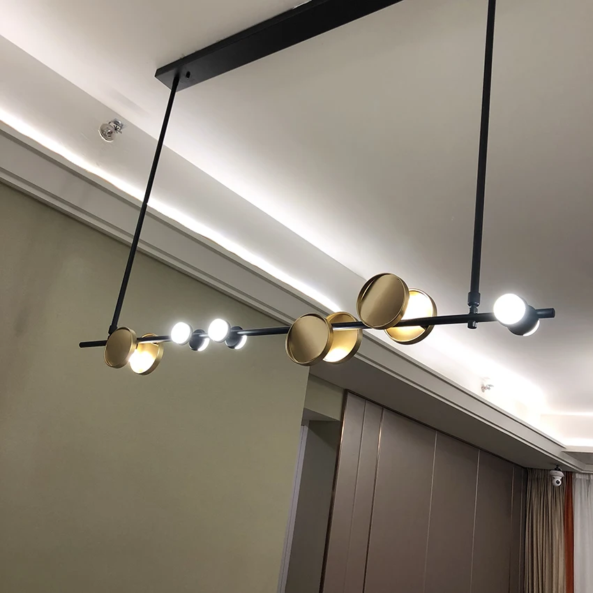 Creative personality vintage Restaurant Bar Cafe American living room pendant light wrought iron glass lampshade pendant lamp