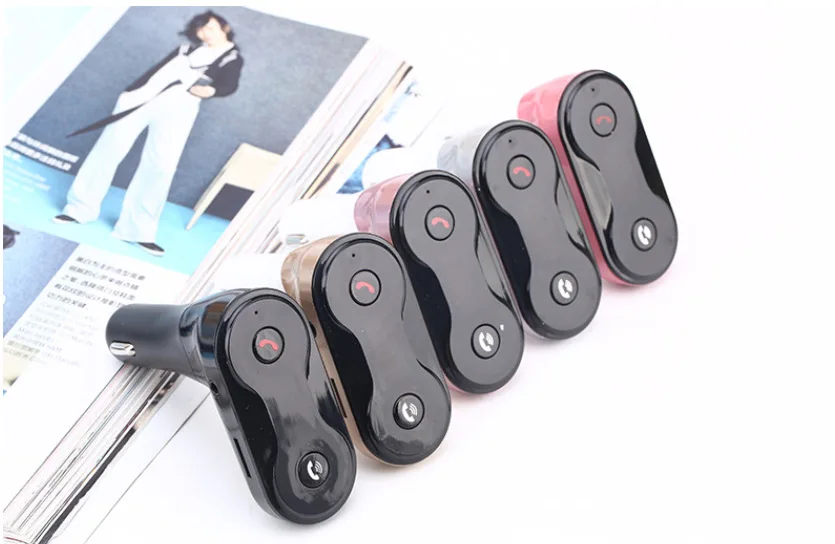 C8 bluetooth-гарнитура, встроенная в транспортное средство Автомобильный MP3-плеер fm-приёмопередатчик незаконных модель прикуриватель Instert автомобиля C