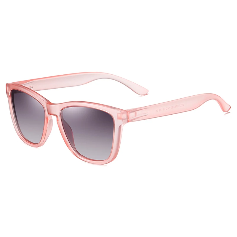 Pro Acme, новинка, фирменный дизайн, поляризованные солнцезащитные очки для мужчин, женщин, мужчин, для вождения, Ретро стиль, квадратные солнцезащитные очки, sonnenbrille, UV400, PC1354A - Цвет линз: C12 Pink Gray