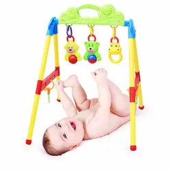 От 0 до 15 месяцев для маленьких детские развивающие игры постель с игрушкой колокол изучение и образование мудрость переносные детские