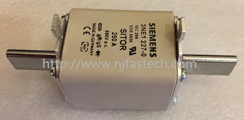 Предохранитель 3NE1227-0 690V 250A Sitor полупроводниковый предохранитель в предохранителях