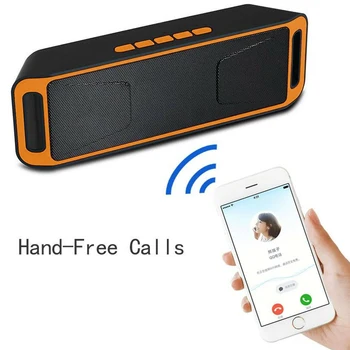 

High Quality Bluetooth Speaker Portable Wireless Speaker Waterproof Bass Support USB/TF/AUX FM MP3 Radio Player FS