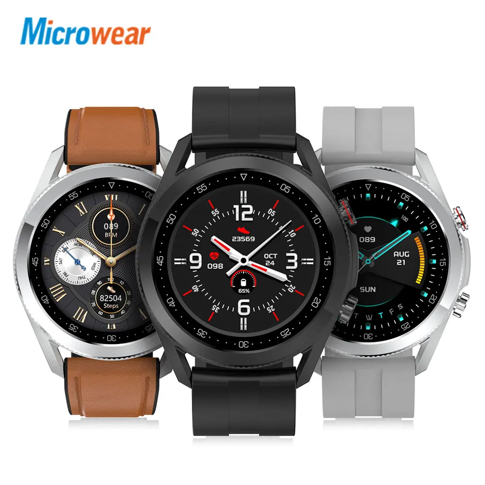 2021 New Microwear L19 Smart Watch BT Call Waterproof ECG Blood Pressure  Heart Rate Fitness Tracker Smartwatch L15 L16|Smart Watches| - AliExpress