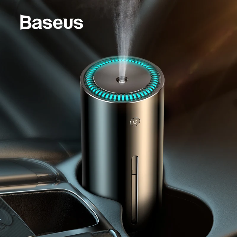 Baseus Humidifier for Car Home Office USB Ultrasonic Aroma Diffuser Aromatherapy Essential Oil Diff