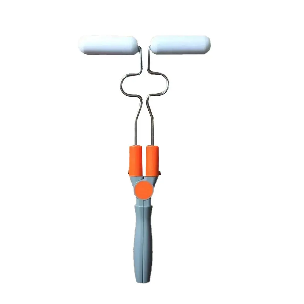 Xglide Paint Brush Double Head Paint Brush Adjustable Paint Roller Brush Exquisitely Designed Durable