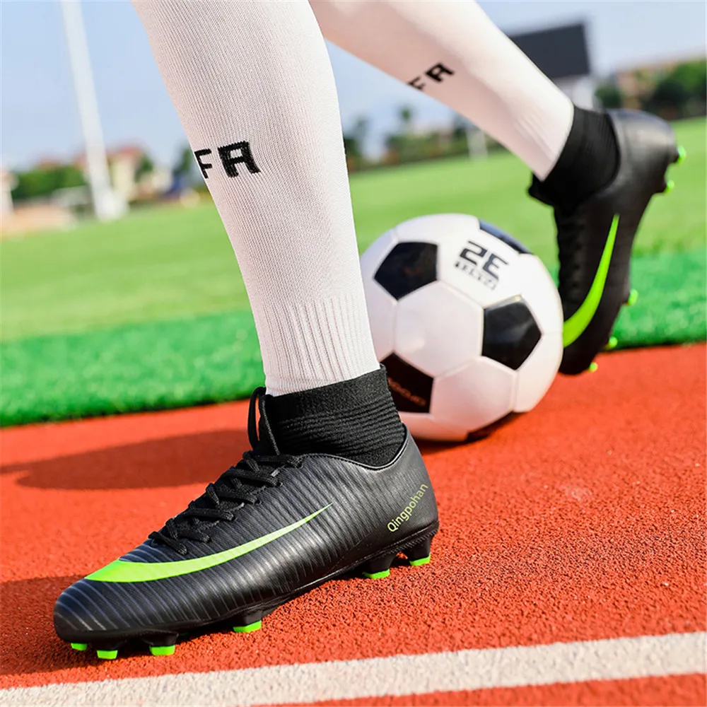 Indoor Soccer Shoes For Men Football Shoes Kids Training Sneakers
