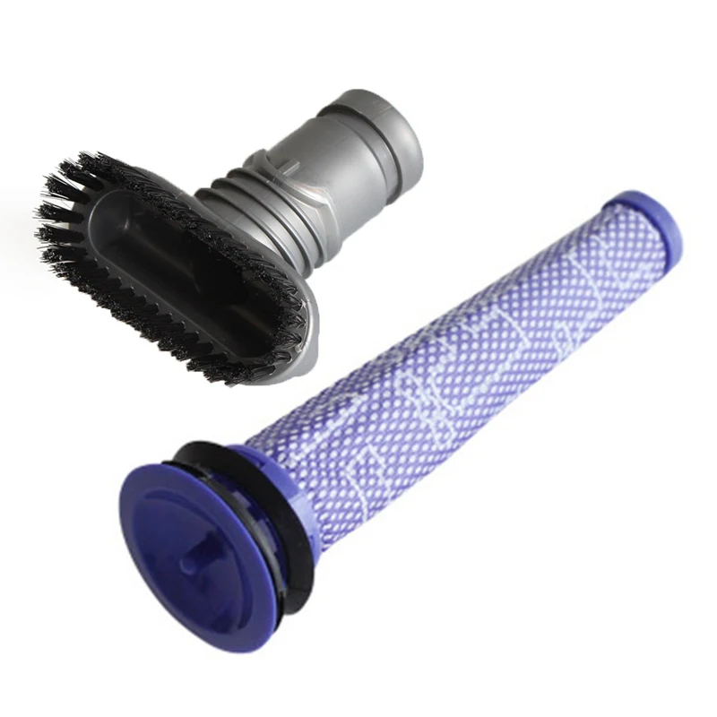 Сердечник фильтра+ квадратная щетка комплект для Dyson SV03, SV04, SV05, SV06, SV07 пылесос