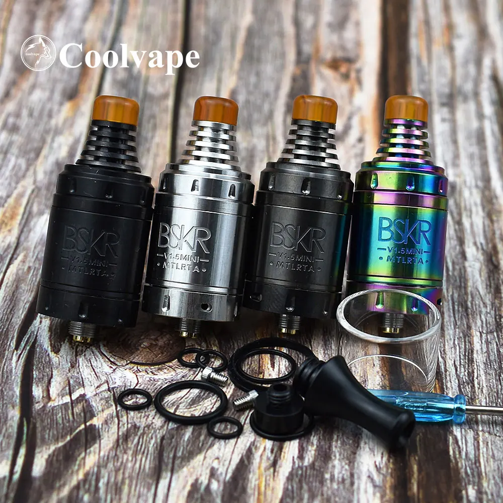 Coolvape Berserker Mini MTL RTA V1.5 бак 22 мм 2 мл до 5 емкость BSKR распылитель vs kayfun rta fit