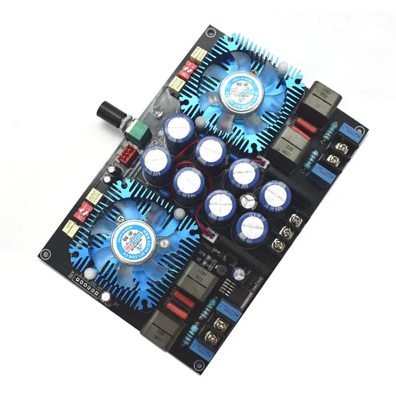  Tda8954Th Dual Core Digital Audio Amplifier 420W+420W 2.0 Stereo Amplificador Audio With Fan Ac24V