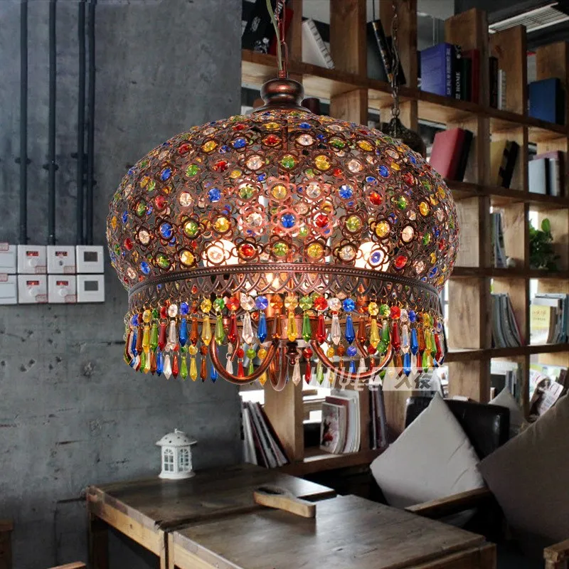 Богемская люстра в стиле ретро для ЮгоВосточной Азии|Подвесные светильники| |