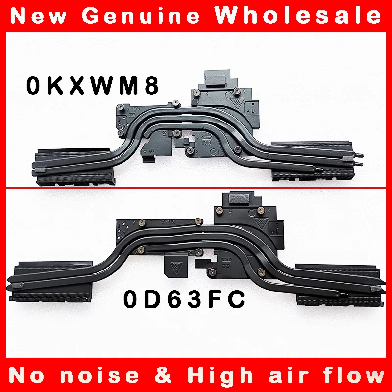 Новый ноутбук процессор gpu радиатор cooer для Dell Alienware 15 17 R2 R1 0KXWM8 KXWM8 0D63FC D63FC AT1G20040C0