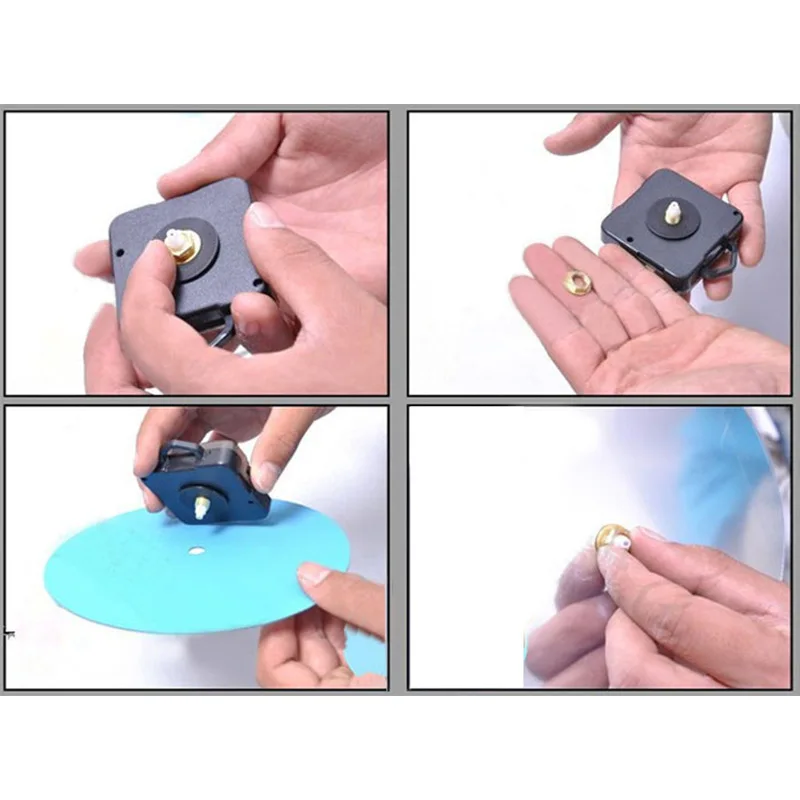 Diy творческое зеркало настенные часы коробочка с зеркалом 3D акриловые настенные часы для гостиной