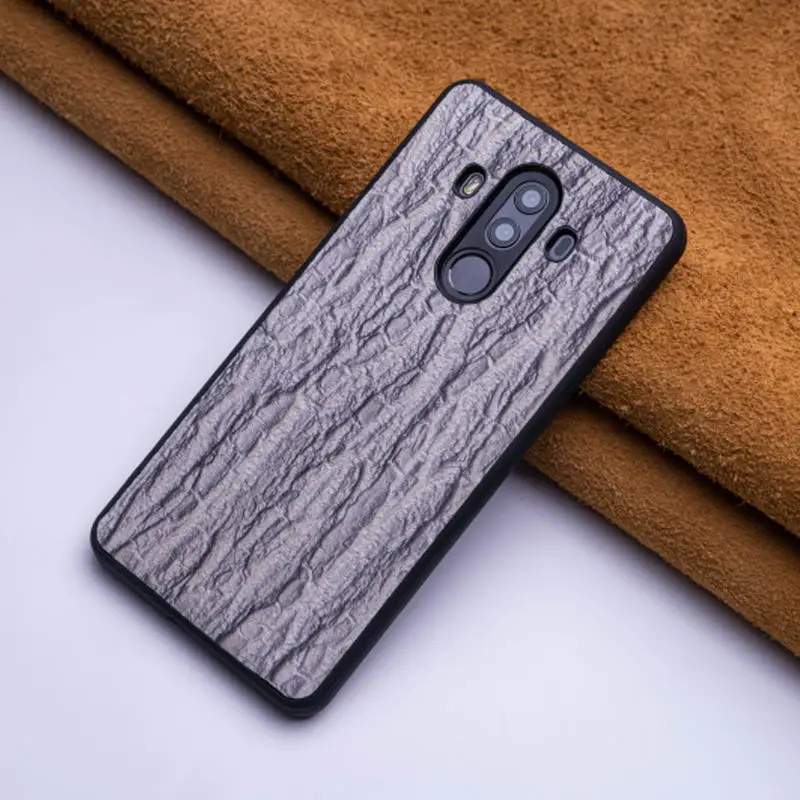 

Tree Grain Leather Phone Cases For Huawei P10 P20 P30 Lite Mate 9 10 10Pro 20 Lite Pro Case Cover For Honor 8X 9 10 V20 P Case