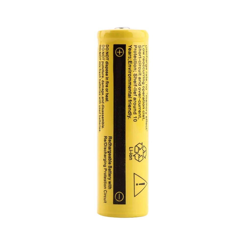 6Pcs High Capacitance 3.7V 18650 9800mAh 18650 Battery lithium batteria for flashlight Or Other Electrical Appliances